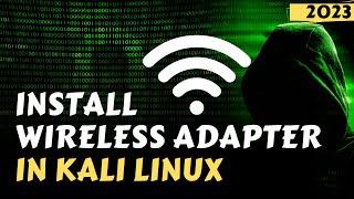 Install Wireless Adaptor in Kali Linux 2024 || No wireless extensions Kali Linux