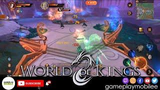 World of Kings #GAMEPLAY (Android/IOS #MMORPG Mobile Game)