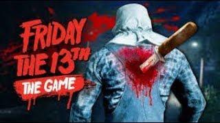 Играю в Friday the 13th!!!Маньяк пытается убить меня!!!!