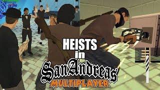 Heists in GTA SAMP | San Andreas Online