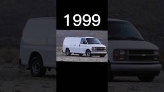 Evolution of Chevrolet Express (1996~2024)