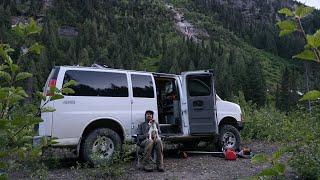 Living in a van on BC Logging Roads - Foresty gets a First Ascent?!