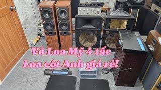 Loa Anh Imagio giá 2tr9, vỏ loa Mỹ yamaha 4 tấc, loa tranh Jamo, micro dây Nhật, Audio AG 0916517912