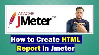 How to Create Jmeter Test Report in HTML using simple command #performancetest #loadtesting