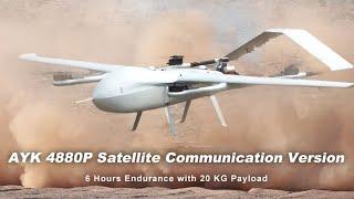 AYK 4880P: 6-Hour Endurance with 30kg Payload - The Ultimate High-Performance Drone!