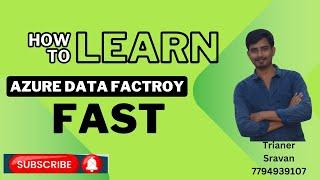 Learn Azure Data Factory Easily #azuredatafactory #azure #fabric #microsoftfabric #azureservices