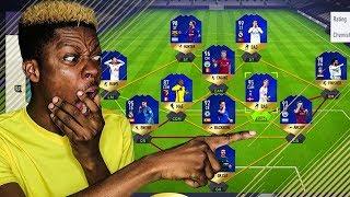 OMG THE IMPOSSIBLE FULL TOTS FUT DRAFT - FIFA 18 FUT DRAFT CHALLENGE !!!