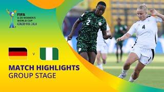 Germany v Nigeria | FIFA U-20 Women's World Cup Colombia 2024 | Match Highlights