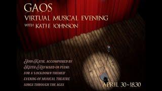 GAOS Virtual Musical Evening - Katie Johnson