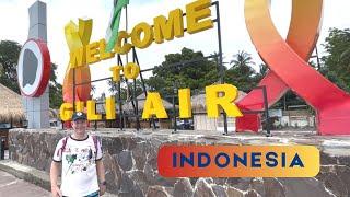 Gili Air Indonesia | Main Street and Horse Taxi around The Island!