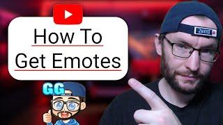 How To Create And Add Emotes To YouTube