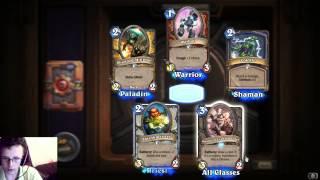 40 GvG pack opening and 15 classic Hearthstone