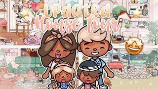 Big Family Home *AESTHETIC* Updated HOUSE TOUR!  || VOICED || Toca Life House Tour 