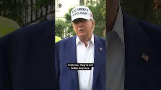 Trump asked what he means by his call for Iran's "unconditional surrender" #shorts