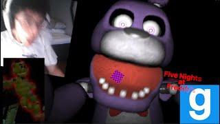 GETTING JUMPSCARES, MORE AND MORE UNTIL IT'S HILARIOUS!!! | Gmod: Five Nights At Freddy's Edition