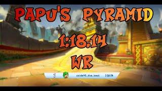 [CTR:NF] Papu's Pyramid 1:18:14 (World Record)