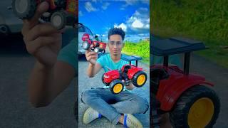 Rc small tractor v/s Rc big tractor unboxing#tractor #unboxing #shorts