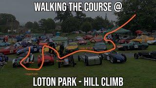 Walking the course @ Loton Park - Hill climb (full course guide on tinsanmotorsport.co.uk)