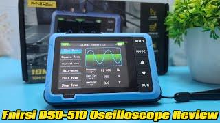 Fnirsi DSO 510 Mini Portable Digital Oscilloscope Unboxing and Review