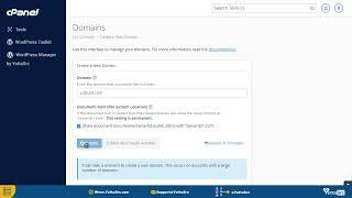 How to Create a Domain in cPanel | YottaSrc