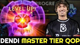 DENDI Road to Master Tier LVL 25 Queen of Pain Arcana Dota 2