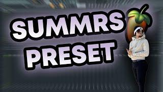 How To Sound Like Summrs (FREE PRESET)