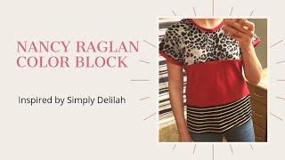 Nancy Color Block Tee Inspired by Simply Delilah