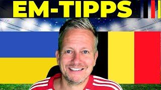 Ukraine - Belgien ️ EM2024 Wett-Tipps heute + Quotenboost [Fußball-Europameisterschaft]