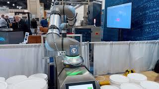 Universal Robots UR30 | Collaborative Robot Palletizer at Pack Expo East 2024