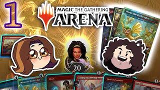 Dan hides behind 3 BUFF dudes - Magic The Gathering Arena: PART 1