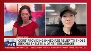 CEO Ann Lee Discusses CORE's Relief Efforts for the Los Angeles Fires