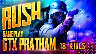 18 Kills | Rush Gameplay, Rank Push | PUBG MOBILE️ | Gtx Army |