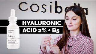 The Ordinary - Hyaluronic Acid 2% + B5, вся правда о сыворотке. Есть ли липкость после нанесения?!