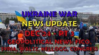 Ukraine War Update NEWS (20241222c): Geopolitical News