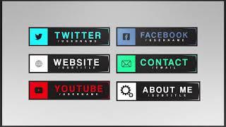 FREE TWITCH PANELS (TEMPLATE) l Smuush