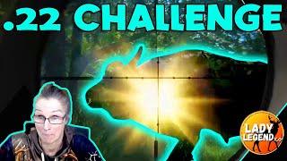 .22 HEART SHOT ON A CAPE???  The .22 CHALLENGE with @Gruntly!!! - Call of the Wild