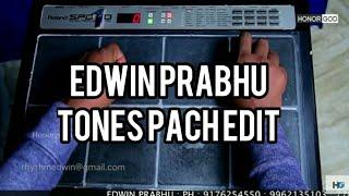 Roland SPD 20 pad Tones edits  Bhangra Beats 2 & Edwin Prabhu