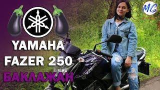 YAMAHA FAZER 250 Баклажан - Обзор и тест драйв