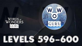 Words of Wonders: Guru Levels 596 - 600 Answers