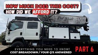 Isuzu NPS 4x4 TRUCK COST BREAKDOWN & HOW we AFFORD to TRAVEL AUSTRALIA FULLTIME - TOW VEHICLE