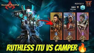 Itu Goes Ruthless On This Pro Camper  | Renova Gaming | Shadow Fight 4: Arena