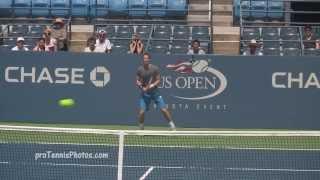 Andy Murray 2013 USO practice