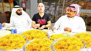 Most RARE Street Food Tour of Saudi Arabia - INSANE Camel Platter + FULL Day of Eating Saudi Food!!!