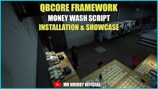 [QBCore/ESX] Free Money Wash Script | For Fivem Server | Install & Showcase