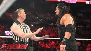 Roman Reigns vs. Sheamus – WWE World Heavyweight Championtitel Match: Raw, 4. Januar 2016