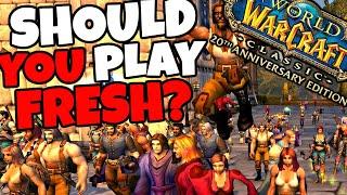 Is It TOO LATE To Start Playing On The Fresh Classic WoW Servers?!