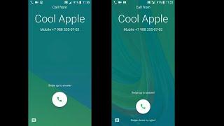 Haier Alpha vs iNOi Screen Record/ Incoming call