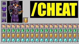 MINECRAFT MA POSSO USARE I CHEAT - BEDWARS CON LA CREATIVA