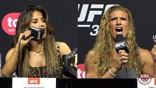 Julianna Pena vs Kayla Harrison Press Conference Highlights UFC 316