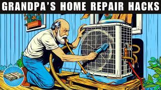 Grandpa's 43 Clever House Repair Hacks that will BLOW YOUR MIND & MAKE LIFE EASIER!!!